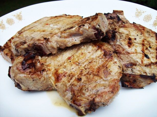 Quick and Easy Grilled Pork Chops (Or Chicken)(3 Ingredients) - Recipe ... Quick and Easy Grilled Pork Chops (Or Chicken)(3 Ingredients) - Recipe ...